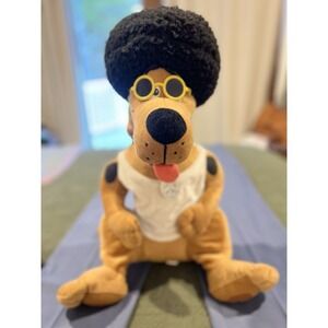 Rasta Scooby Doo Plush From Six Flags Rare About 16 Inches‎ Tall